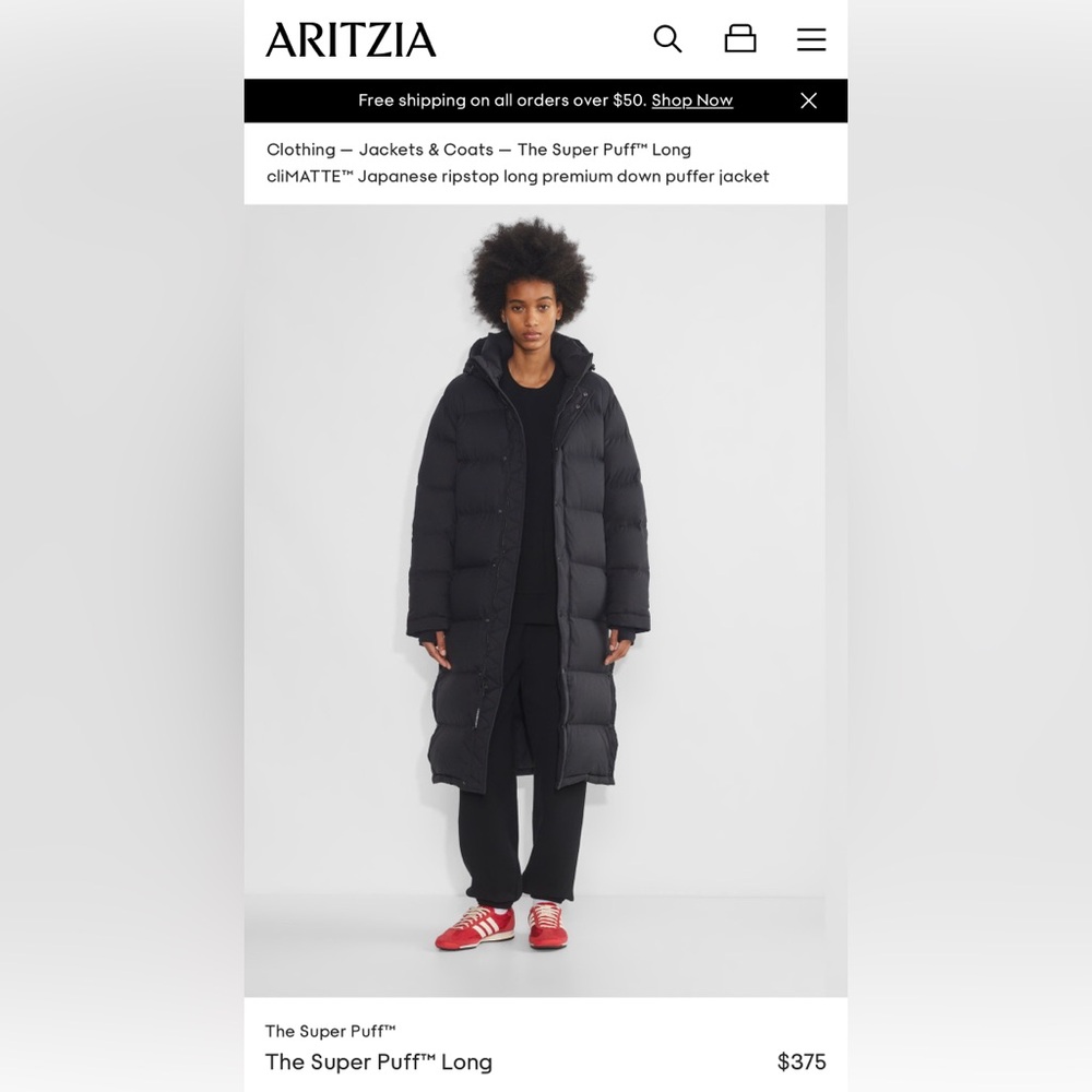 Aritzia Tna The Super Puff™ Long - Picture 12 of 13